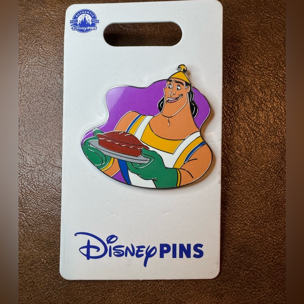 NWT Disney Emperor’s New Groove Kronk Silver Enamel Magical Chef Pin